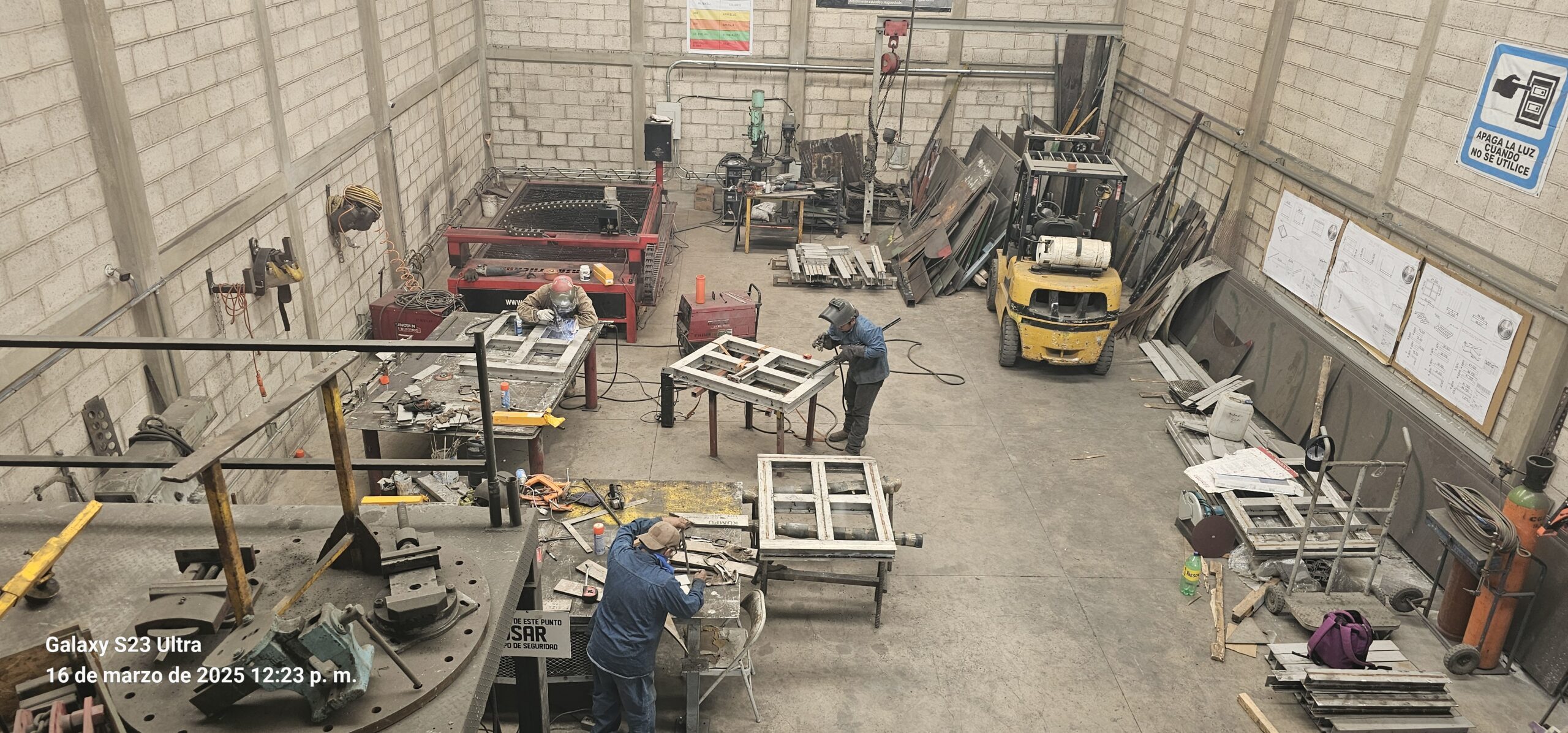 Fabricación de canastillas de alta temperatura