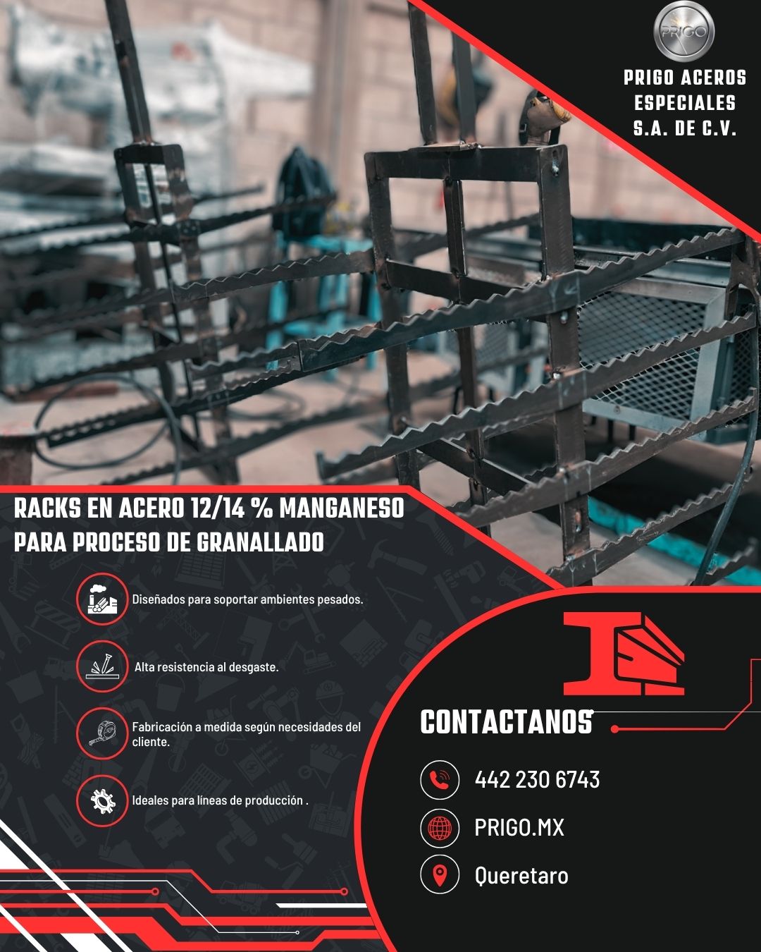 Componentes de acero al manganeso en una trituradora de mandíbulas
